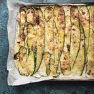 Lasagnes de courgettes au jambon