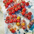 Tomates cerises au sésame façon pomme d'amour
