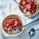 Quinoa fraise rhubarbe façon riz au lait
