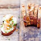 Tartines au saumon mariné et raifort