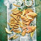 Fish and chips de truite
