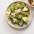 Salade de brocoli et tête de moine