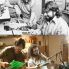 Steve Jobs et Steve Wozniack / Ashton Kutcher et Josh Gad