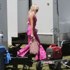 Margot Robbie sur le tournage de "Barbie"