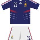 Le maillot de l’équipe de France de football en 2010