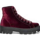 chaussures velours femme