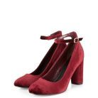 chaussures velours femme