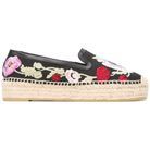 Chaussures Plates Comfortview Amrisa - Espadrilles Brodées, Fleurs, Taille 10.5 US (41)