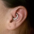 Piercing oreille tragus