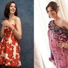 Les vêtements à imprimé fleuri d'Anne Hathaway
