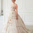 Chiara Ferragni dans sa deuxième robe de mariée Dior