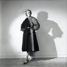 L'imprimé léopard sur un manteau Dior de la collection automne-hiver 1949 