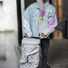 Jaden Smith et son bagage Louis Vuitton