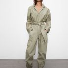 Combinaison Zara Bleue Taille M - Style Jumpsuit Manches Batwing - Neuf Sans Étiquettes