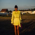 Fashion Week Copenhague : robe jaune
