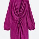 Robe fuchsia H&M
