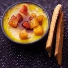 Foie gras, chutney de mangue et ananas