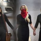 L'arrivée d'Amber Heard, son avocate et ses proches