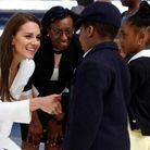 Kate Middleton a rencontré des enfants