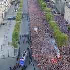  L'arrivée des Bleus sur les Champs-Élysées