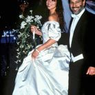 Lors de son mariage avec Tommy Mottola, le 5 juin 1993 