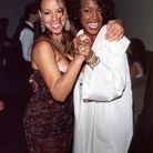 Mariah Carey et Whitney Houston en 1999 