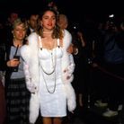 Madonna en total look blanc en 1985