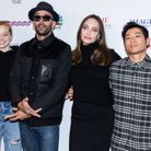 Shiloh, JR, Angelina Jolie et Pax