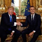 25 mai 2017 : poignée de main et bras de fer avec Donald Trump 