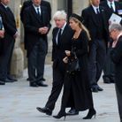 L’ancien Premier ministre, Boris Johnson et sa femme Carrie Johnson  