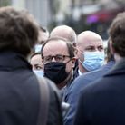 François Hollande au rassemblement parisien