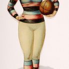 Jeune femme avec un ballon