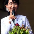 Aung San Suu Kyi.