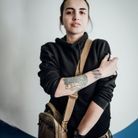 Uliyia Sidarova s'est fait tatouer sur son avant-bras le symbole national